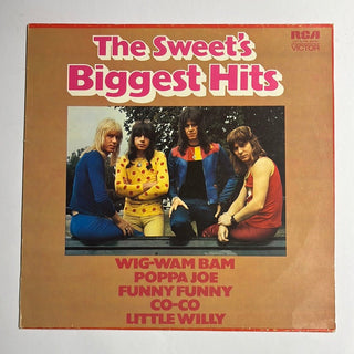 The Sweet ‎– The Sweet's Biggest Hits LP (NM) - schallplattenparadis