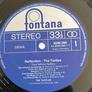 The Turtles ‎– Reflection - Their Million Sellers LP (VG) - schallplattenparadis