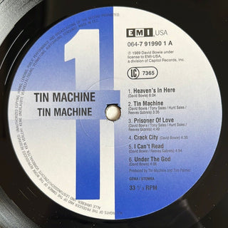 Tin Machine ‎– Tin Machine LP mit OIS (NM) - schallplattenparadis