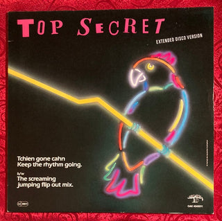 Top Secret - Tchien gone cahn keep the rhythm going (Extended Disco Version) Maxi-Single (VG+) - schallplattenparadis