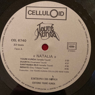 Toure Kunda - Natalia LP (VG) - schallplattenparadis