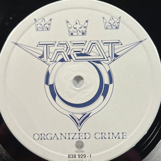 Treat ‎– Organized Crime LP mit OIS (VG+) - schallplattenparadis