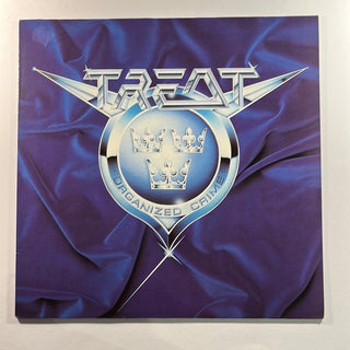 Treat ‎– Organized Crime LP mit OIS (VG+) - schallplattenparadis
