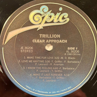 Trillion ‎– Clear Approach LP mit OIS (VG) - schallplattenparadis