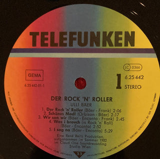 Ulli Bäer - Der Rock N Roller LP (VG) - schallplattenparadis