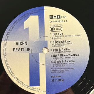 Vixen ‎– Rev It Up LP mit OIS (NM) - schallplattenparadis