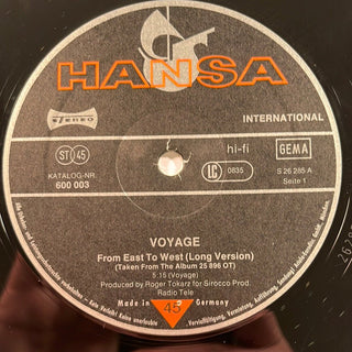 Voyage ‎– From East To West Maxi-Single (VG) - schallplattenparadis