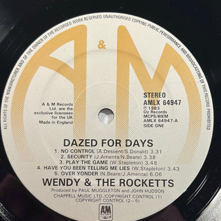 Wendy & The Rocketts ‎– Dazed For Days LP (NM) - schallplattenparadis