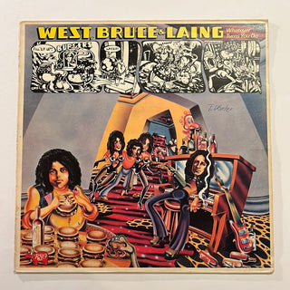 West, Bruce & Laing ‎– Whatever Turns You On LP (VG) - schallplattenparadis