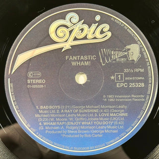 Wham! ‎– Fantastic LP mit OIS (VG+) - schallplattenparadis