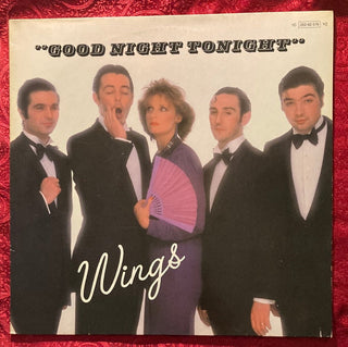 Wings ‎– Good Night Tonight Maxi-Single (VG+) - schallplattenparadis