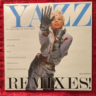 Yazz ‎– The 'Wanted' Remixes! LP (VG+) - schallplattenparadis