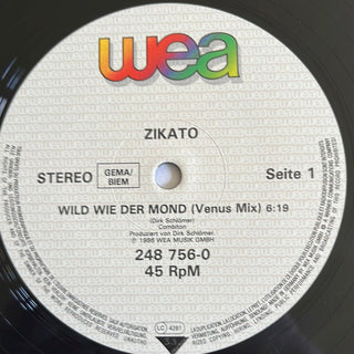 Zikato ‎– Wild Wie Der Mond LP (NM) - schallplattenparadis